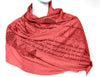 Mother's Day Infinity Scarf Coral color