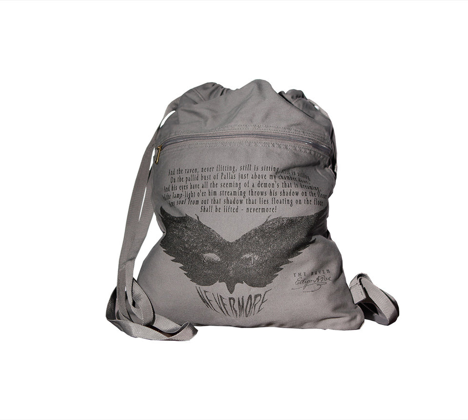 The Raven Book bag by Edgar Poe