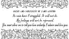 Pride and Prejudice book scarf by Jane Austen