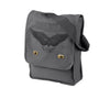 The Raven - Book on the bag - Edgar Poe -Messenger bag - gray