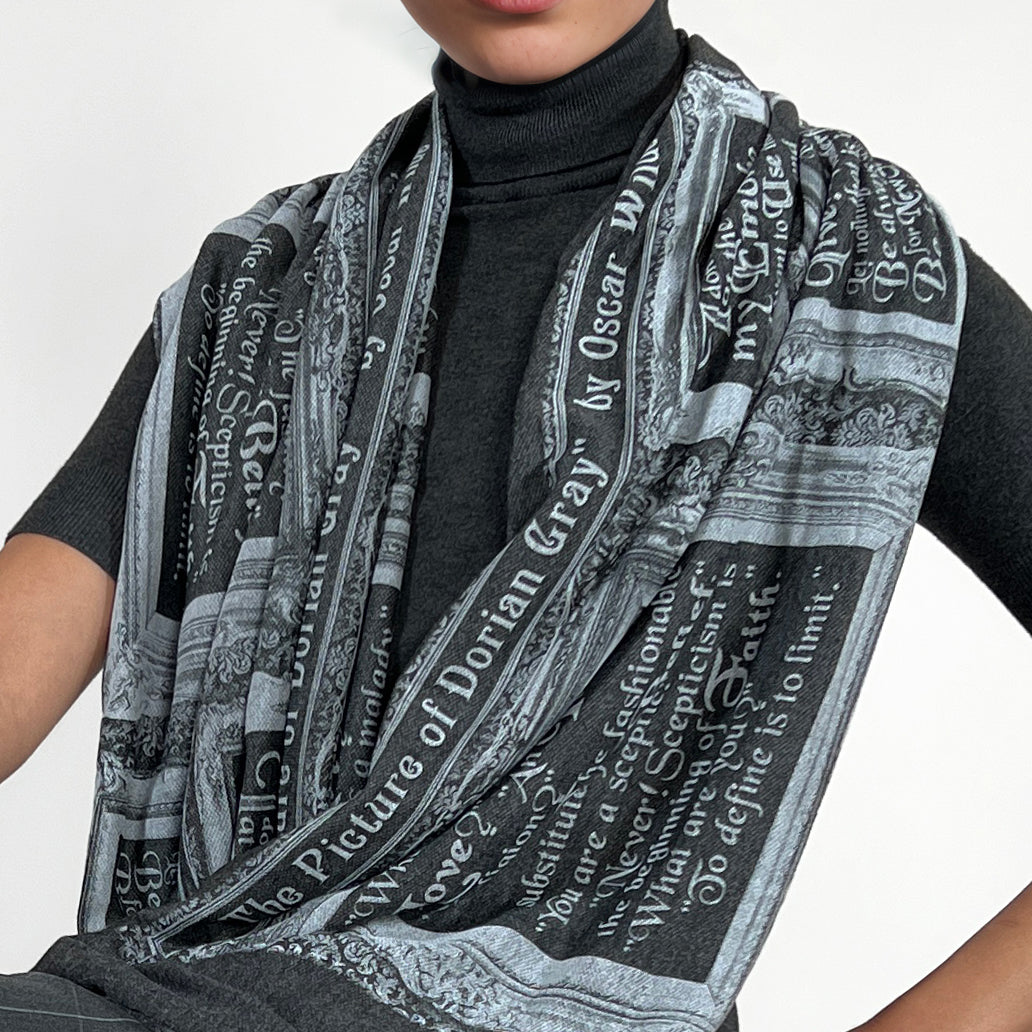 The Picture of Dorian Gray book scarf by Oscar Wilde