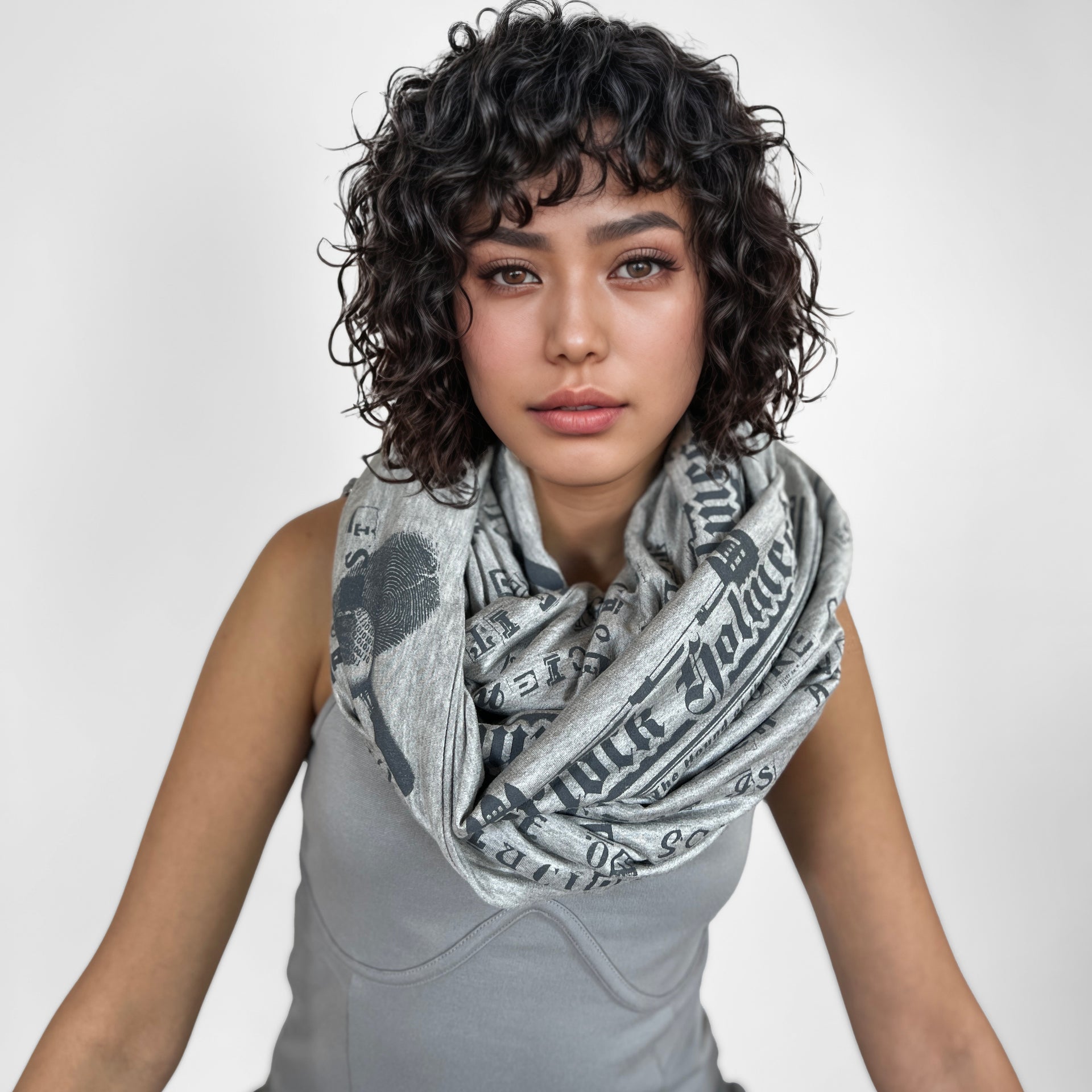 The Sherlock Holmes Book Scarf by Arthur Conan Doyle , Heather Gray