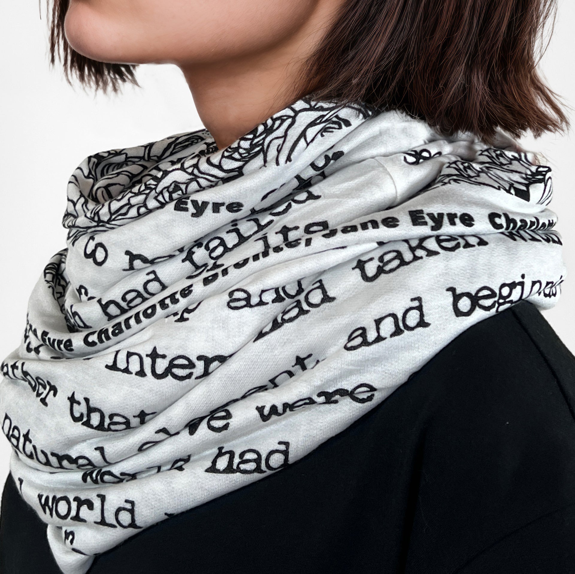 Jane Eyre Book Scarf
