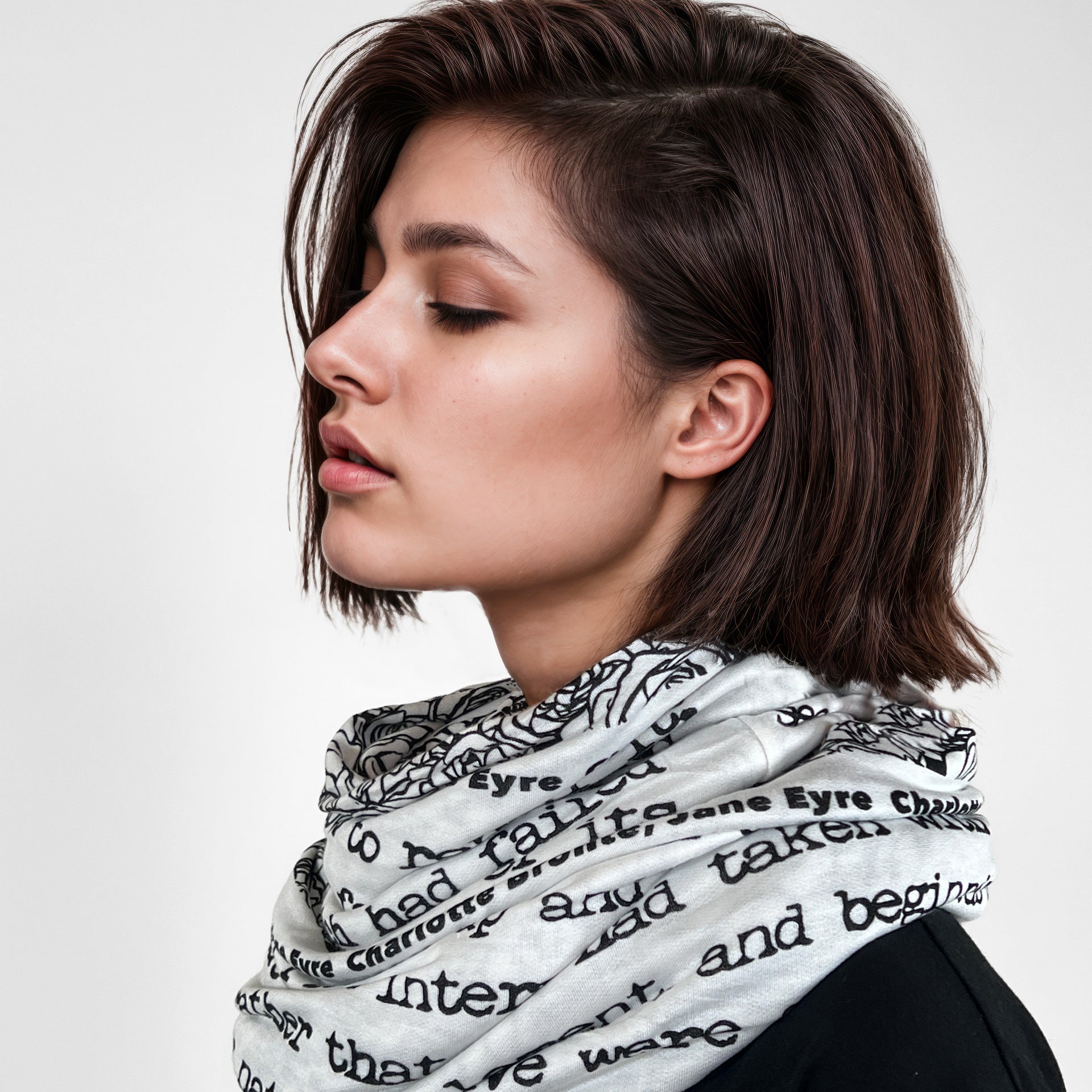 Jane Eyre Book Scarf