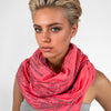 Mother's Day Infinity Scarf Coral color