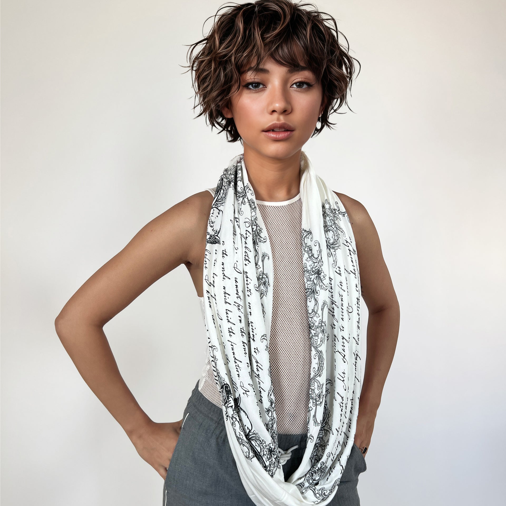 Pride and Prejudice book scarf by Jane Austen