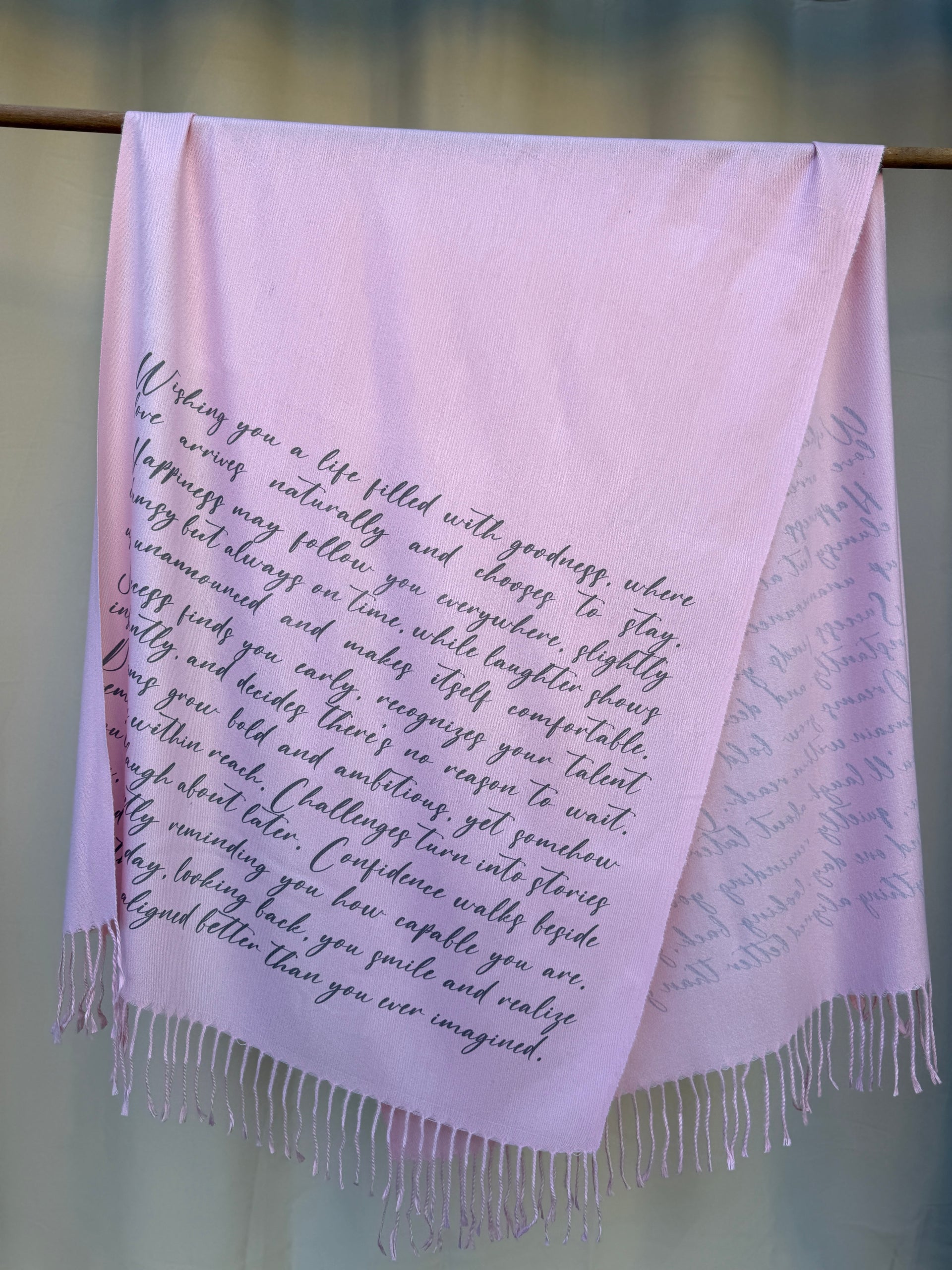 PERSONALIZED SCARF Create Your Own Design