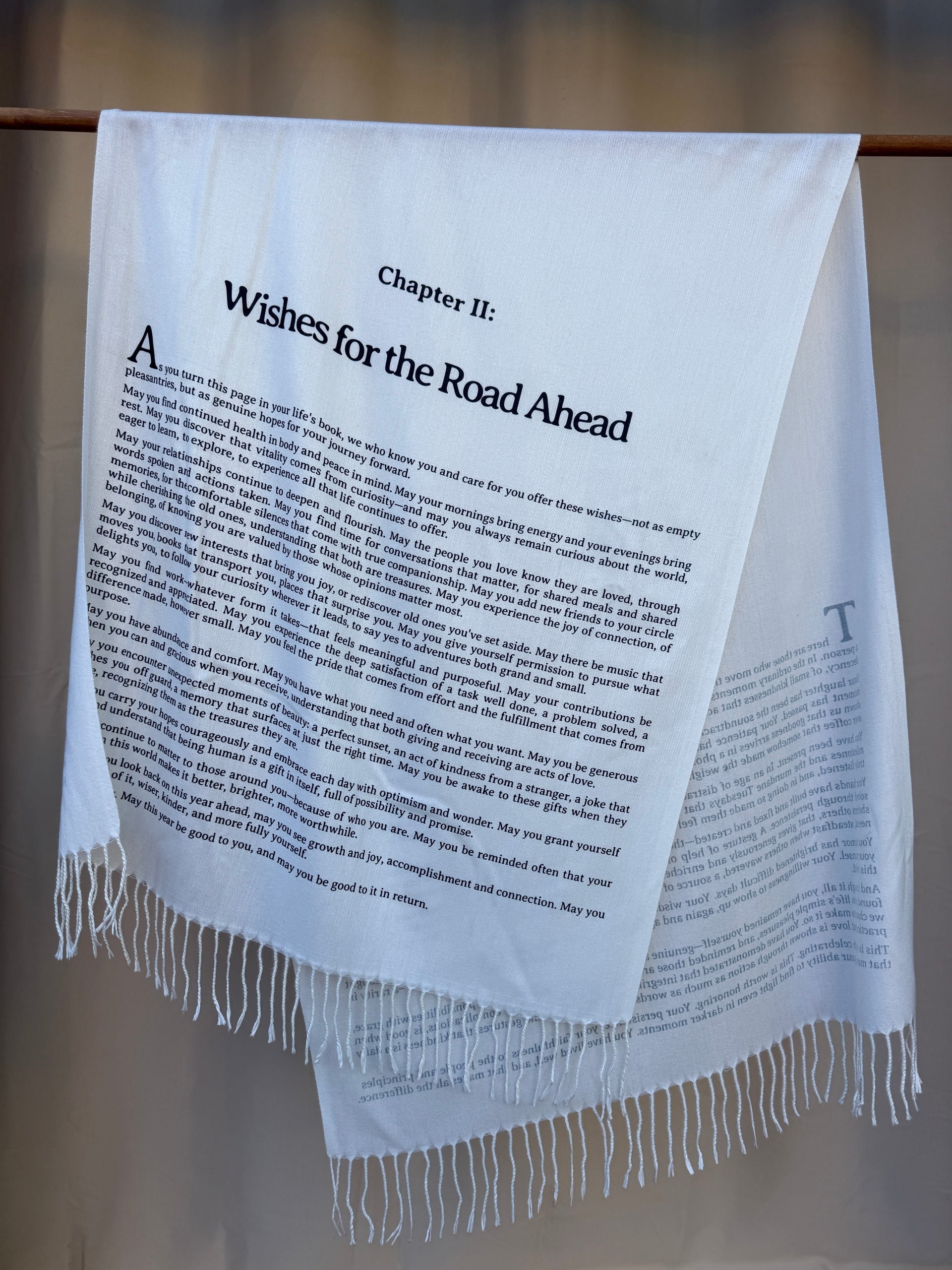 PERSONALIZED SCARF Create Your Own Design