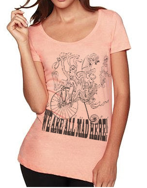 Alice in Wonderland Book T-Shirt