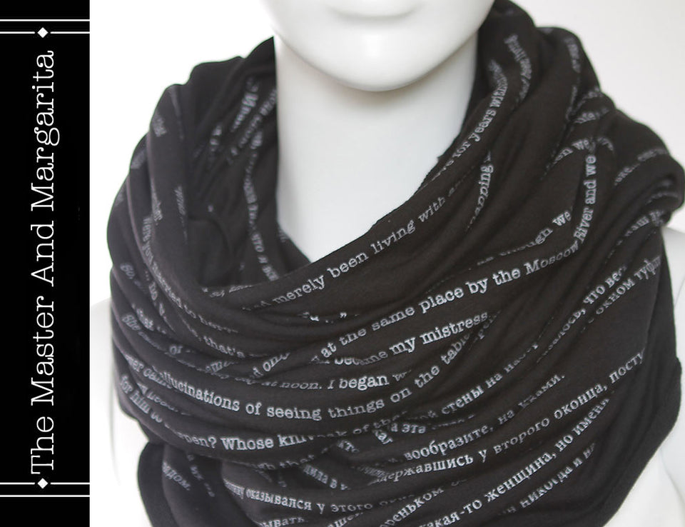 The Master and Margarita Book Scarf