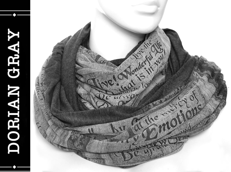 The Picture of Dorian Gray book scarf by Oscar Wilde