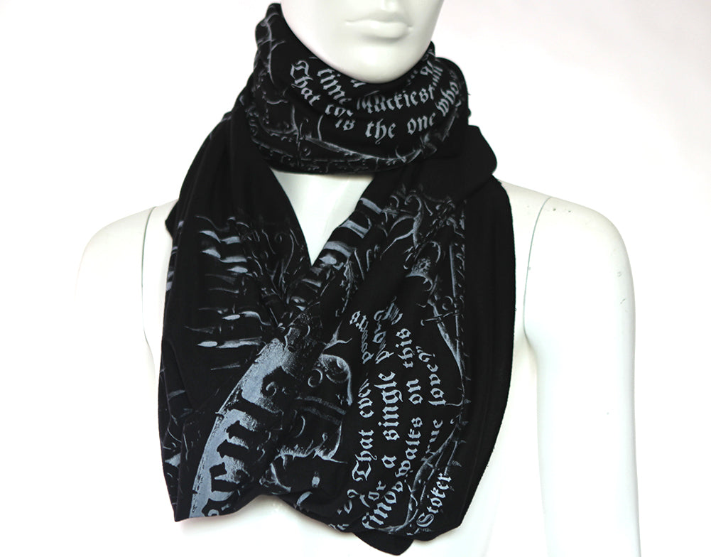 Dracula Book Scarf by Bram Stoker