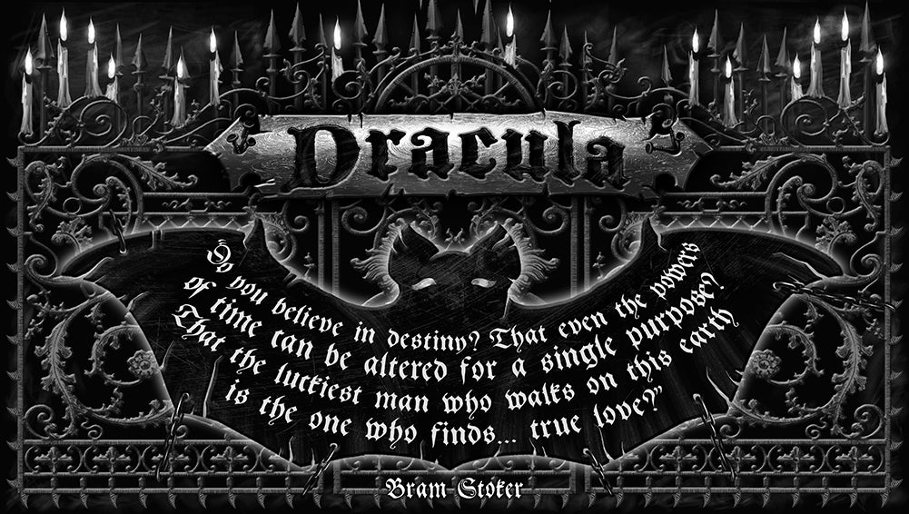 Dracula Book Scarf by Bram Stoker