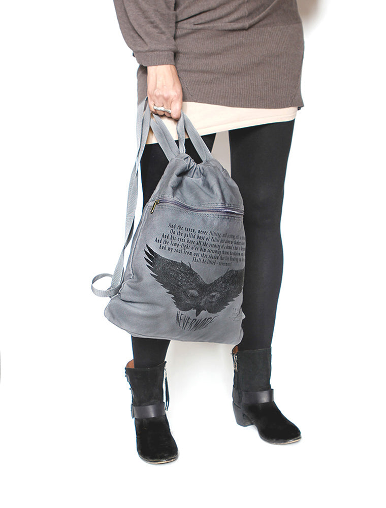 The Raven Book bag by Edgar Poe