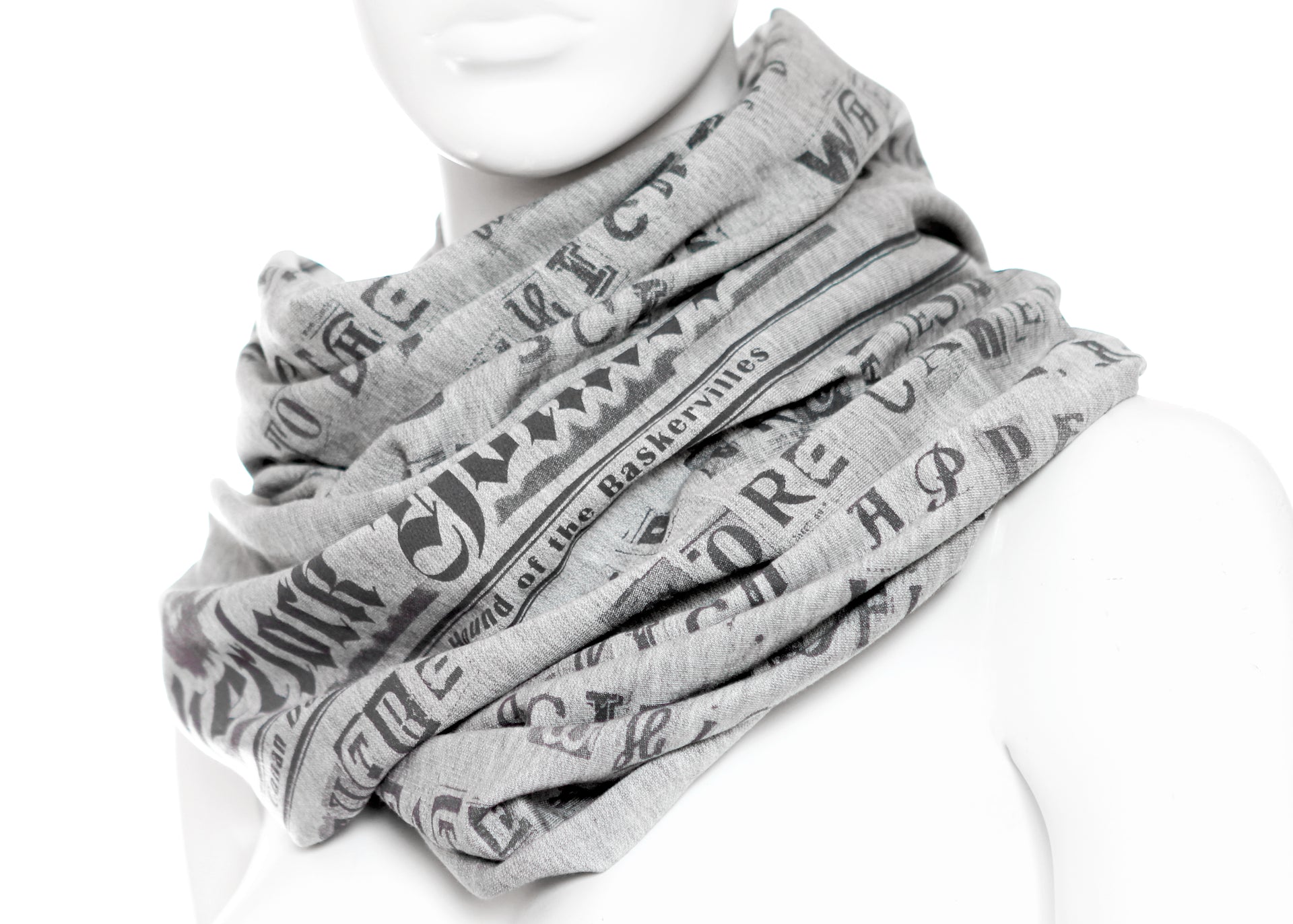 The Sherlock Holmes Book Scarf by Arthur Conan Doyle , Heather Gray