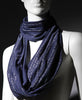 Steve Jobs Quotes - Inspiration Navy Blue Infinity Scarf
