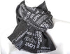 PROSPERITY SCARF Charcoal color