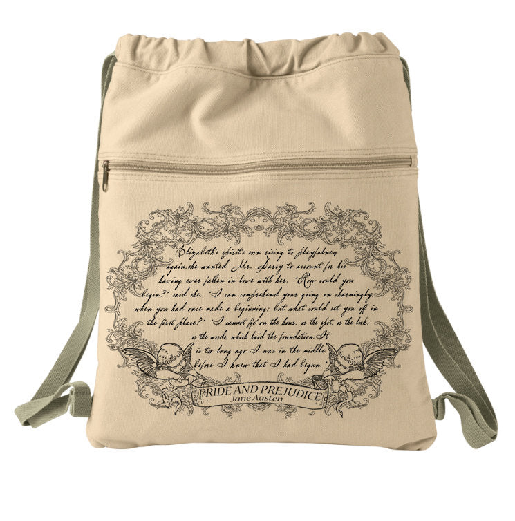 Pride and Prejudice Book Bag by Jane Austen
